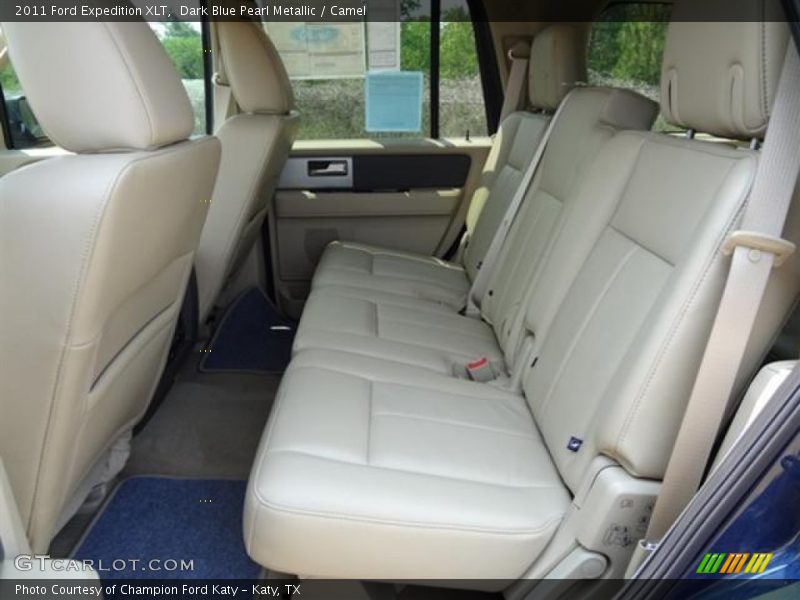 Dark Blue Pearl Metallic / Camel 2011 Ford Expedition XLT