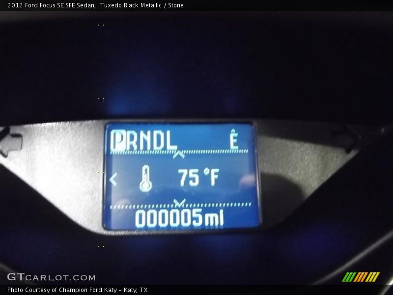 Tuxedo Black Metallic / Stone 2012 Ford Focus SE SFE Sedan