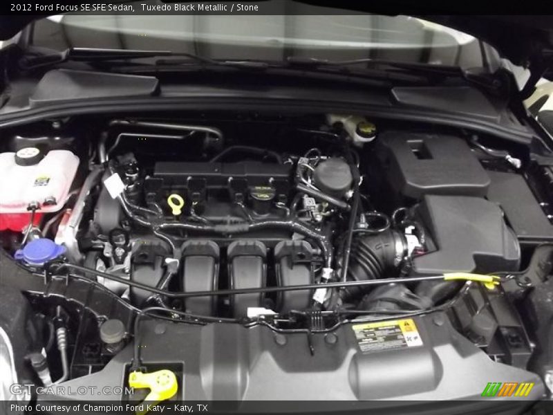 Tuxedo Black Metallic / Stone 2012 Ford Focus SE SFE Sedan