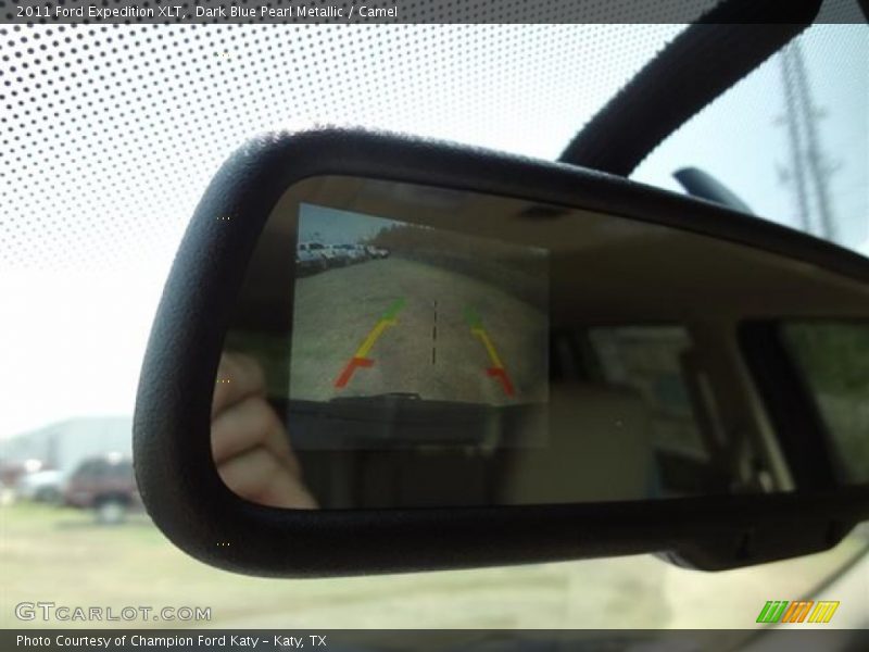 Dark Blue Pearl Metallic / Camel 2011 Ford Expedition XLT