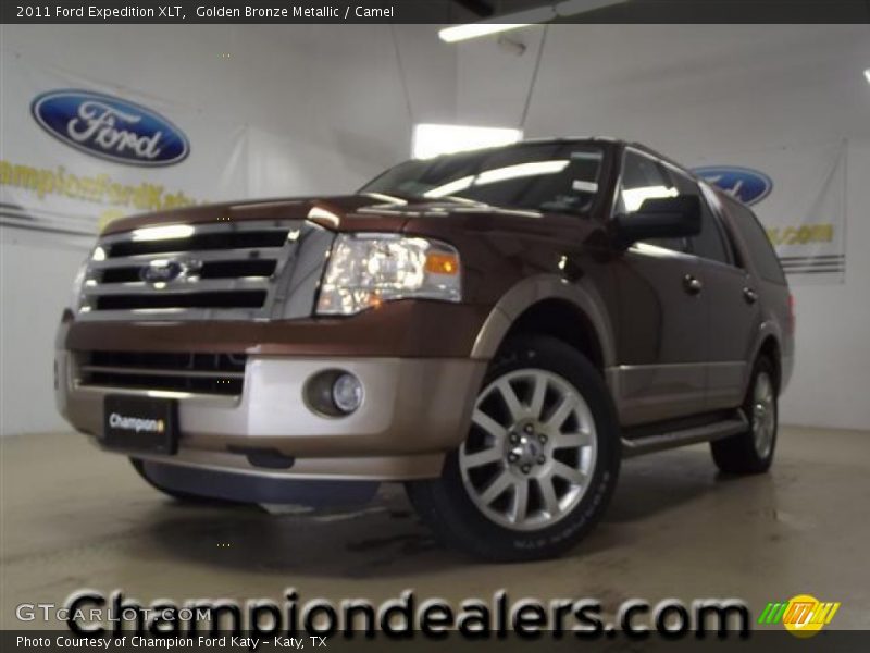 Golden Bronze Metallic / Camel 2011 Ford Expedition XLT