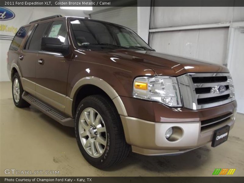 Golden Bronze Metallic / Camel 2011 Ford Expedition XLT