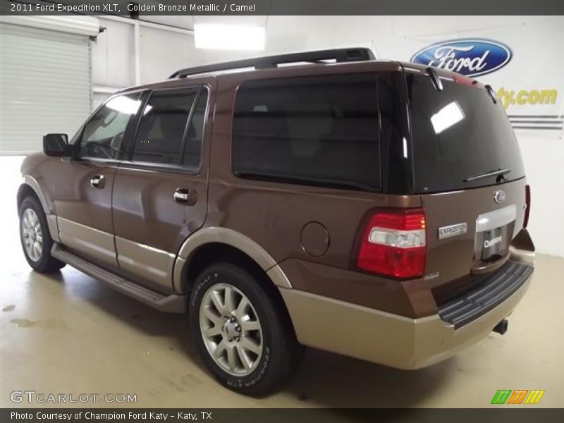 Golden Bronze Metallic / Camel 2011 Ford Expedition XLT