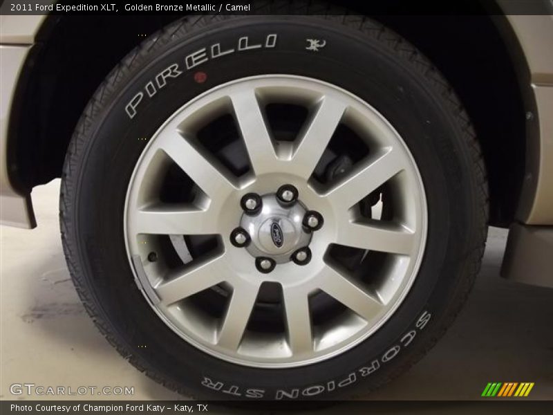 Golden Bronze Metallic / Camel 2011 Ford Expedition XLT