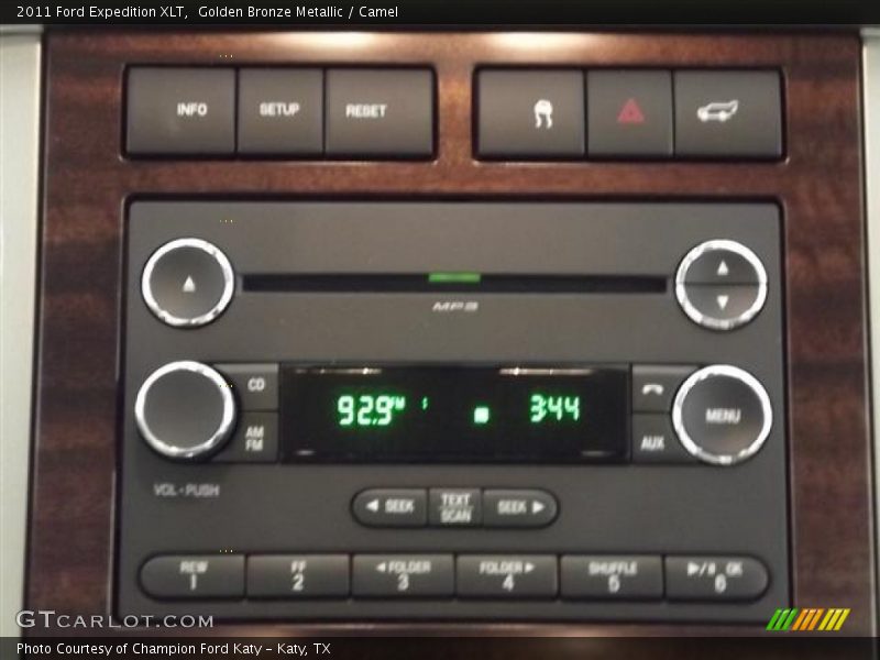 Golden Bronze Metallic / Camel 2011 Ford Expedition XLT