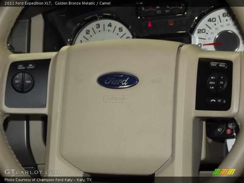 Golden Bronze Metallic / Camel 2011 Ford Expedition XLT