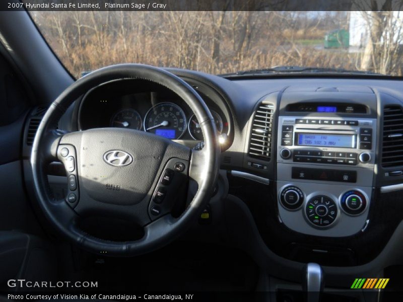 Platinum Sage / Gray 2007 Hyundai Santa Fe Limited