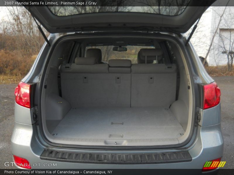 Platinum Sage / Gray 2007 Hyundai Santa Fe Limited