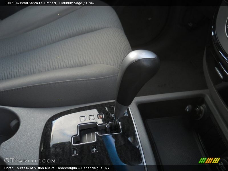 Platinum Sage / Gray 2007 Hyundai Santa Fe Limited