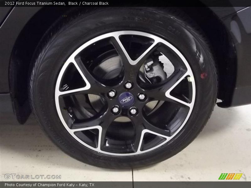  2012 Focus Titanium Sedan Wheel