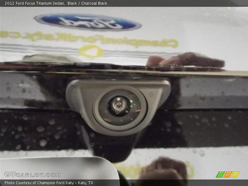 Black / Charcoal Black 2012 Ford Focus Titanium Sedan