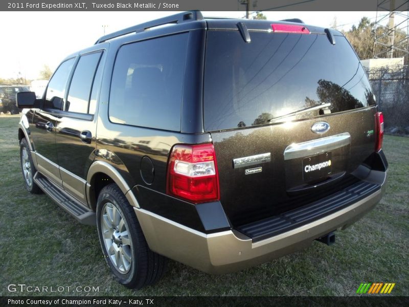 Tuxedo Black Metallic / Stone 2011 Ford Expedition XLT