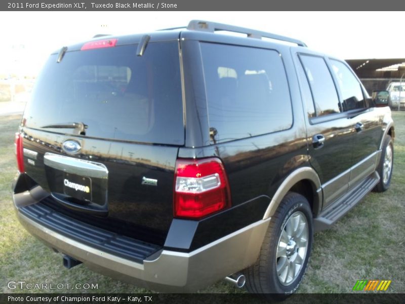 Tuxedo Black Metallic / Stone 2011 Ford Expedition XLT