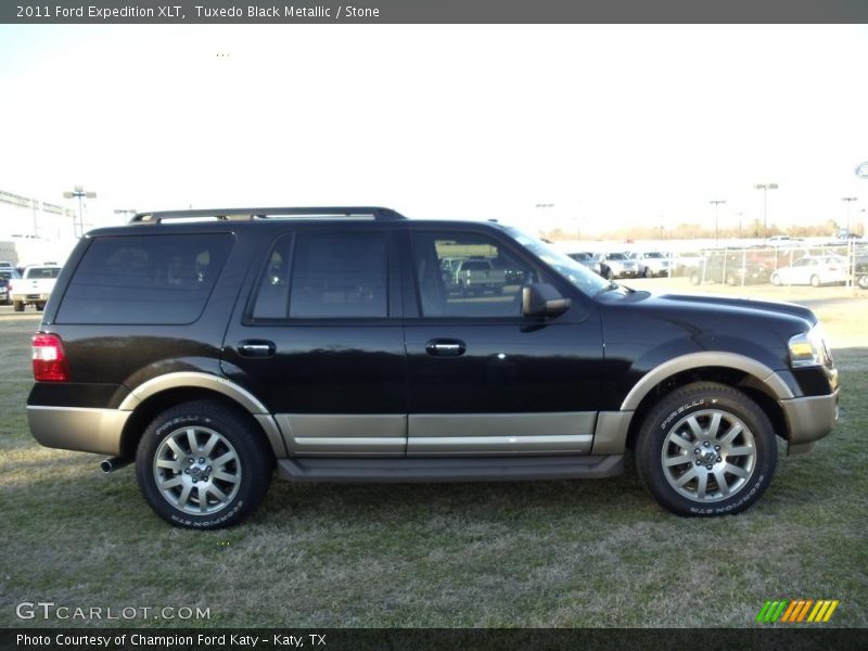 Tuxedo Black Metallic / Stone 2011 Ford Expedition XLT