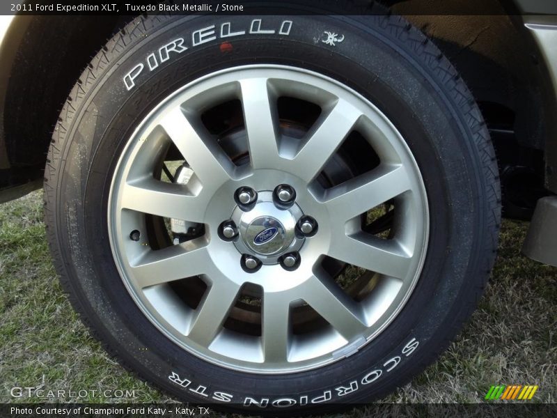 Tuxedo Black Metallic / Stone 2011 Ford Expedition XLT