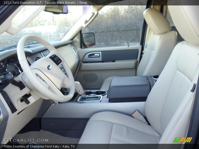 Tuxedo Black Metallic / Stone 2011 Ford Expedition XLT