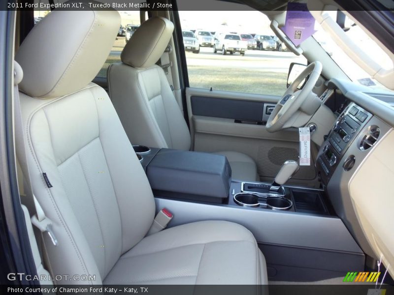 Tuxedo Black Metallic / Stone 2011 Ford Expedition XLT