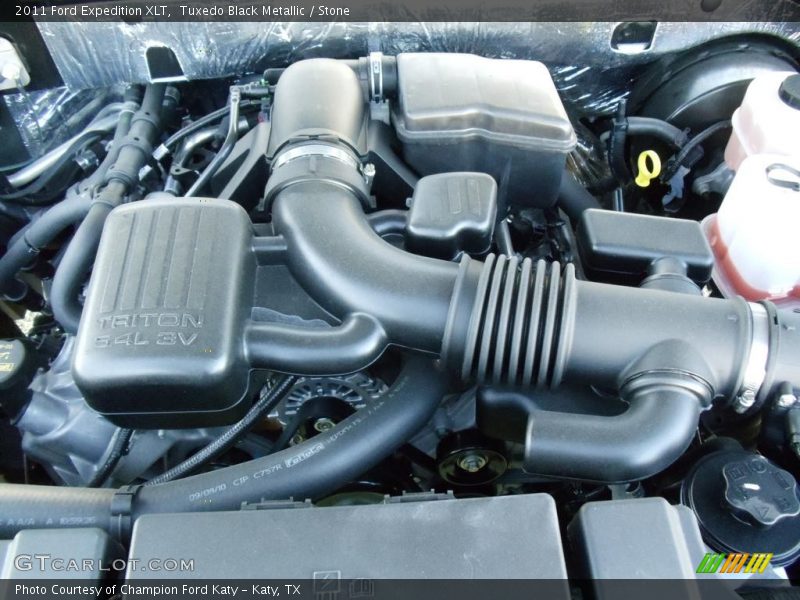 Tuxedo Black Metallic / Stone 2011 Ford Expedition XLT