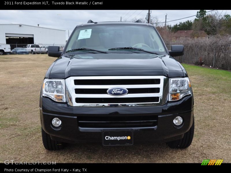 Tuxedo Black Metallic / Camel 2011 Ford Expedition XLT