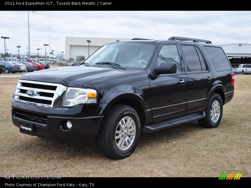 Tuxedo Black Metallic / Camel 2011 Ford Expedition XLT