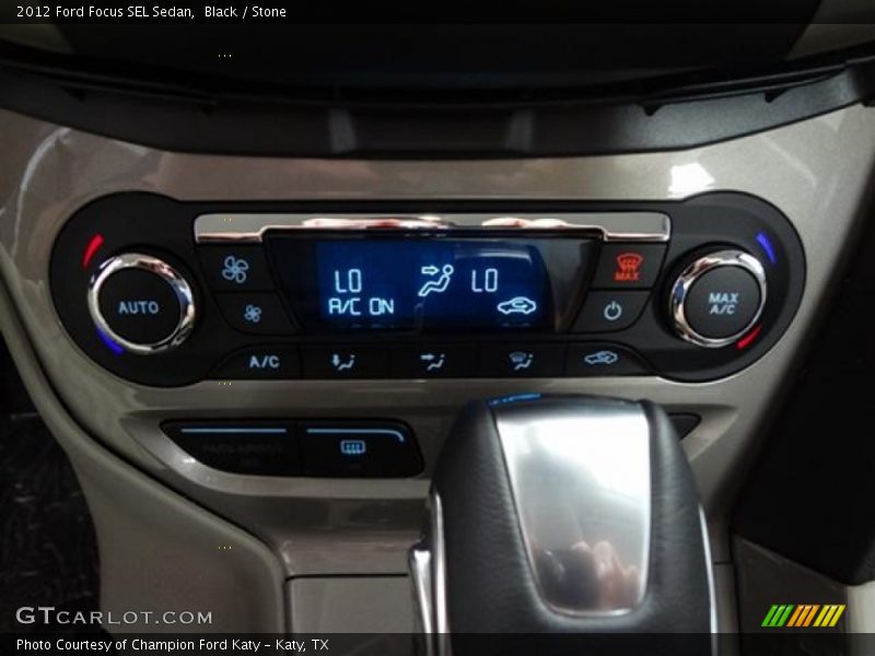 Black / Stone 2012 Ford Focus SEL Sedan