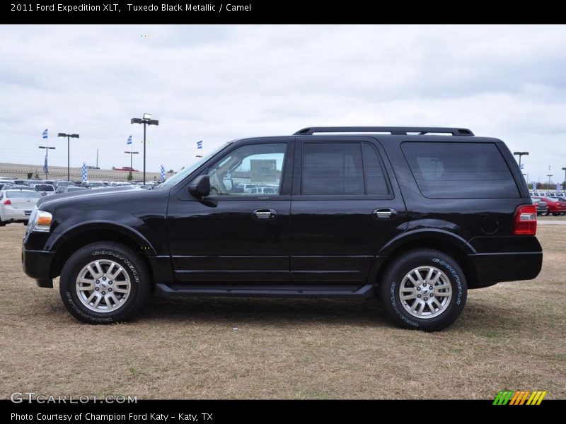 Tuxedo Black Metallic / Camel 2011 Ford Expedition XLT