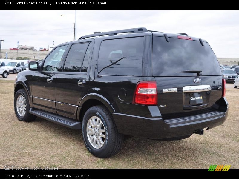 Tuxedo Black Metallic / Camel 2011 Ford Expedition XLT