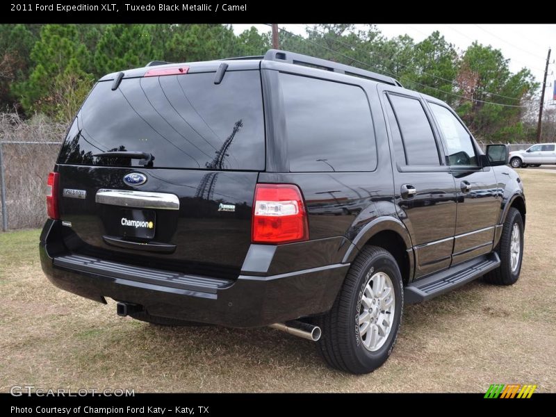 Tuxedo Black Metallic / Camel 2011 Ford Expedition XLT