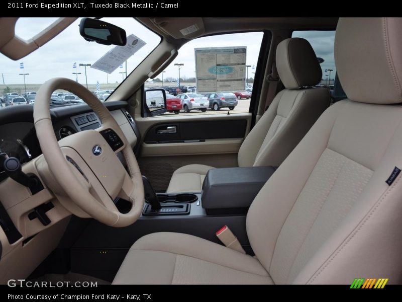 Tuxedo Black Metallic / Camel 2011 Ford Expedition XLT