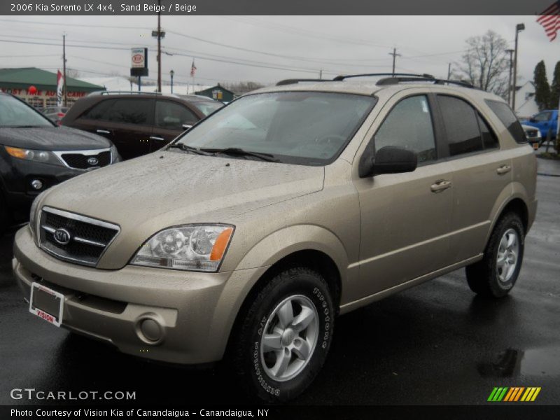 Sand Beige / Beige 2006 Kia Sorento LX 4x4