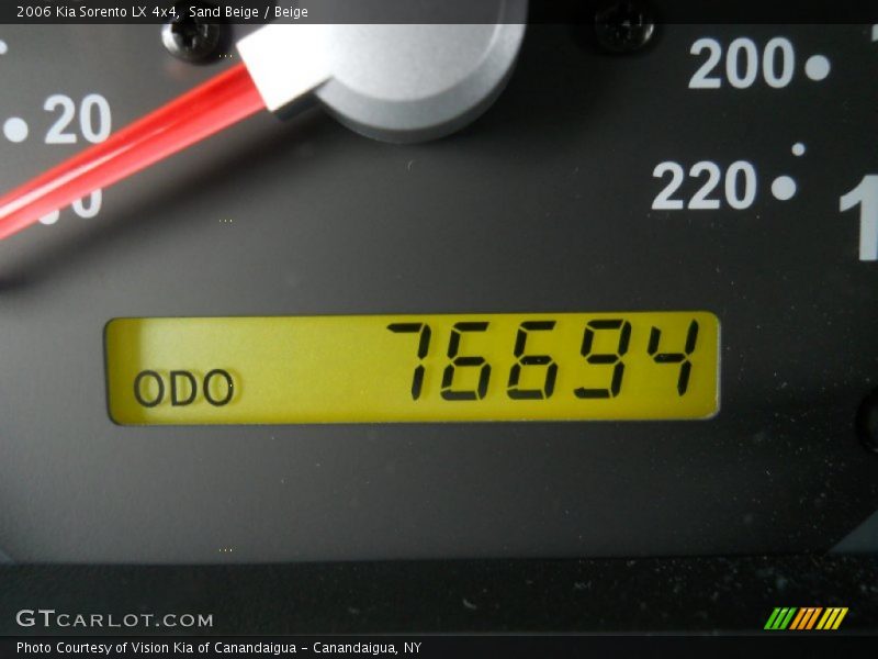 Sand Beige / Beige 2006 Kia Sorento LX 4x4