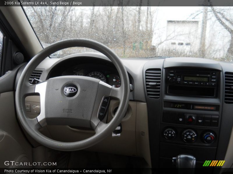 Sand Beige / Beige 2006 Kia Sorento LX 4x4
