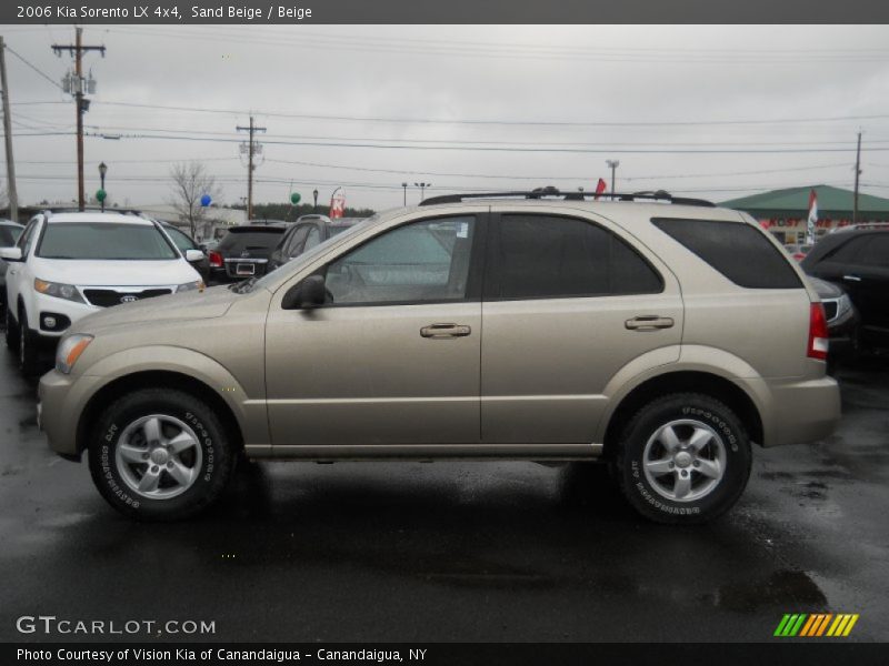 Sand Beige / Beige 2006 Kia Sorento LX 4x4