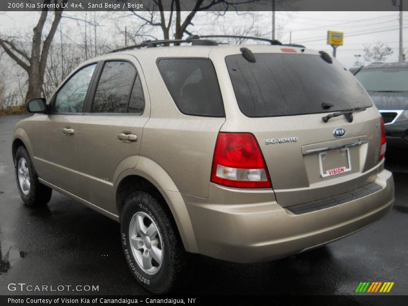 Sand Beige / Beige 2006 Kia Sorento LX 4x4
