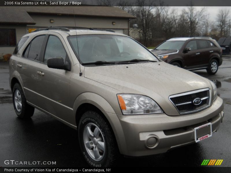 Sand Beige / Beige 2006 Kia Sorento LX 4x4