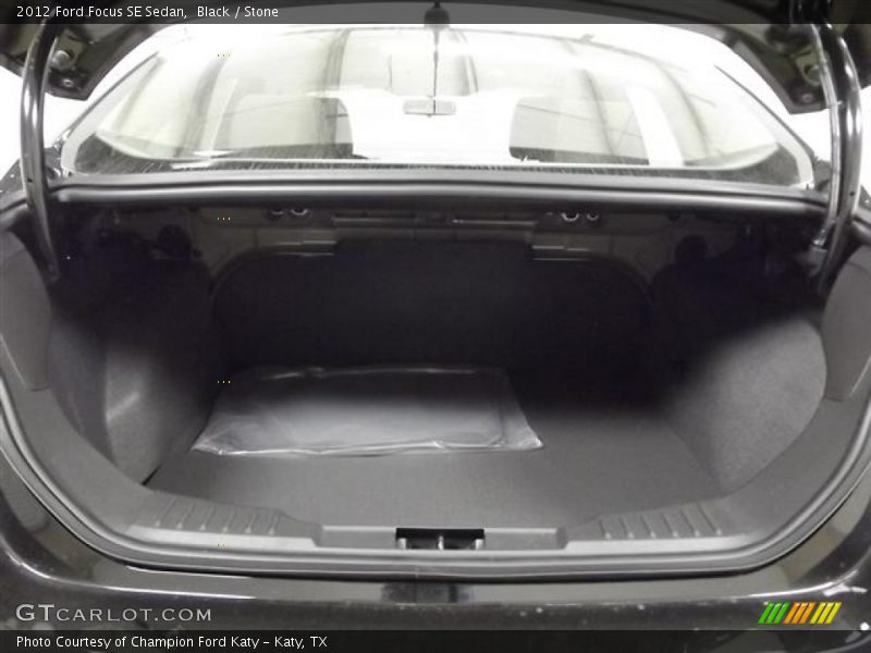 Black / Stone 2012 Ford Focus SE Sedan