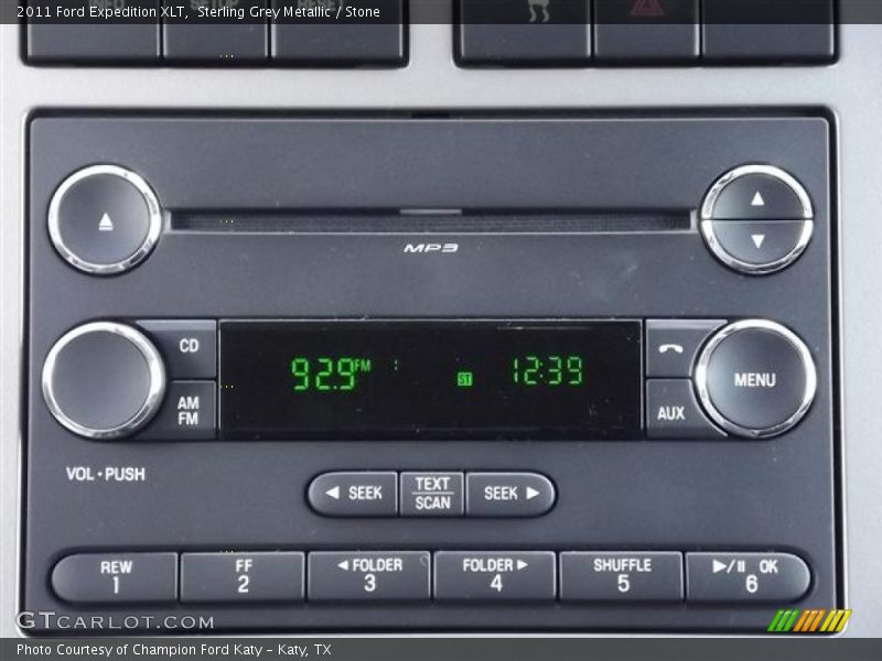 Sterling Grey Metallic / Stone 2011 Ford Expedition XLT