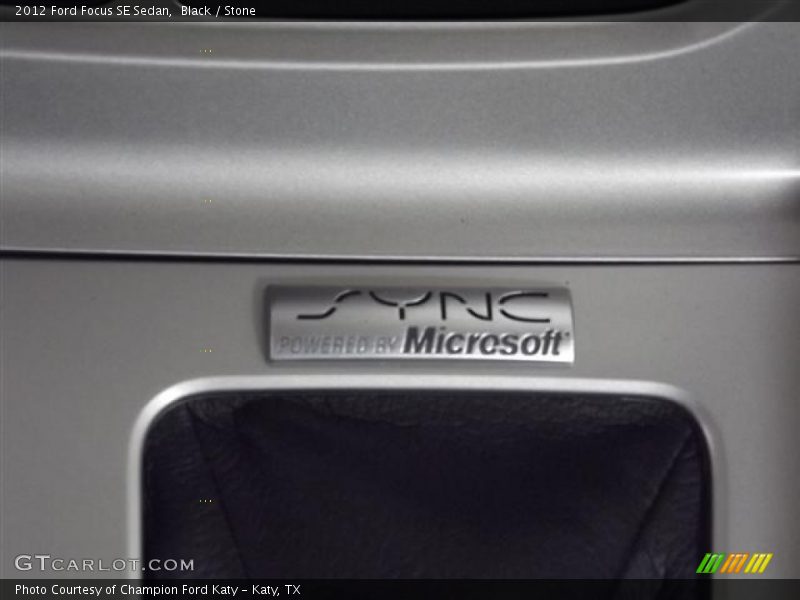 Black / Stone 2012 Ford Focus SE Sedan