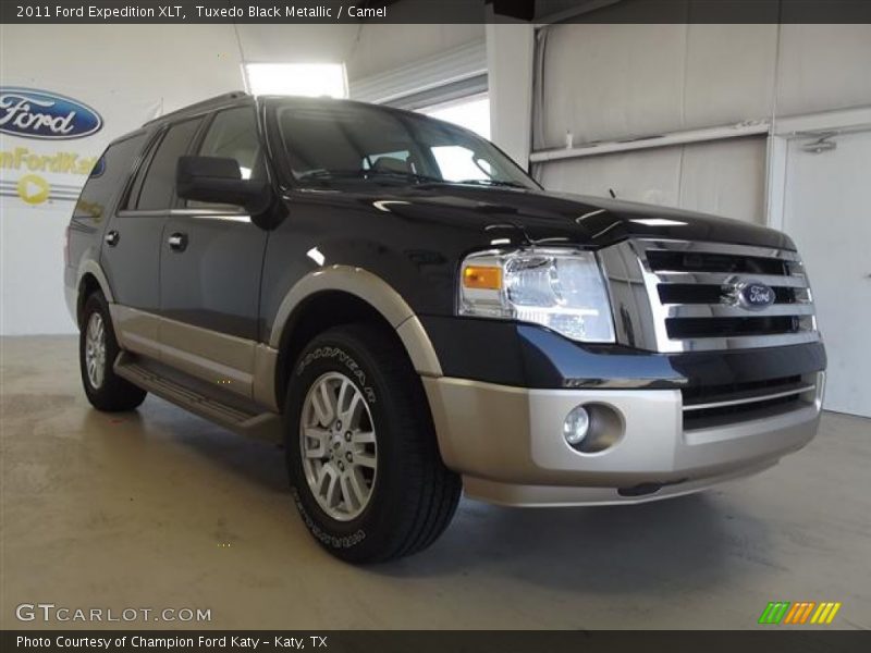 Tuxedo Black Metallic / Camel 2011 Ford Expedition XLT