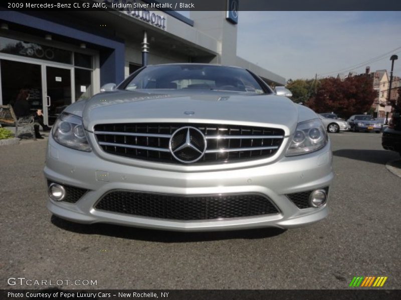 Iridium Silver Metallic / Black 2009 Mercedes-Benz CL 63 AMG