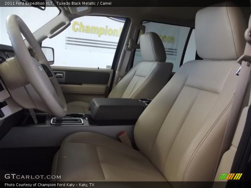 Tuxedo Black Metallic / Camel 2011 Ford Expedition XLT