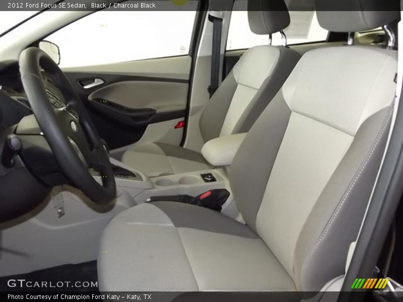 Black / Charcoal Black 2012 Ford Focus SE Sedan