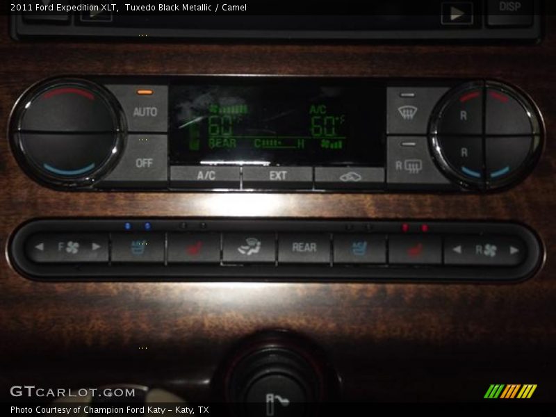 Tuxedo Black Metallic / Camel 2011 Ford Expedition XLT