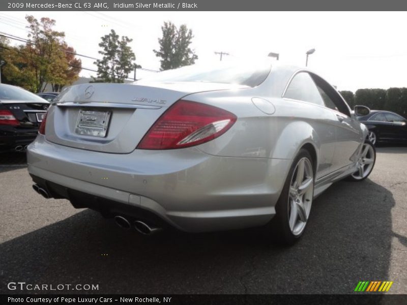 Iridium Silver Metallic / Black 2009 Mercedes-Benz CL 63 AMG