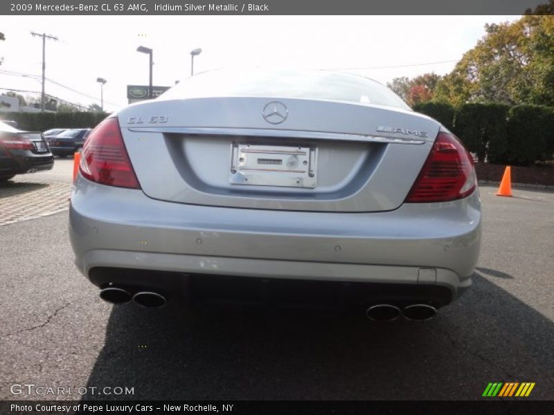 Iridium Silver Metallic / Black 2009 Mercedes-Benz CL 63 AMG