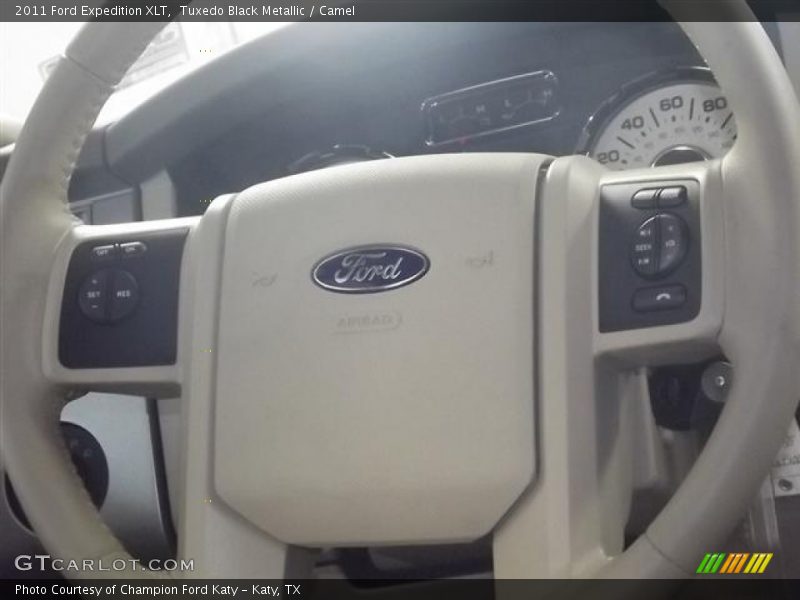Tuxedo Black Metallic / Camel 2011 Ford Expedition XLT
