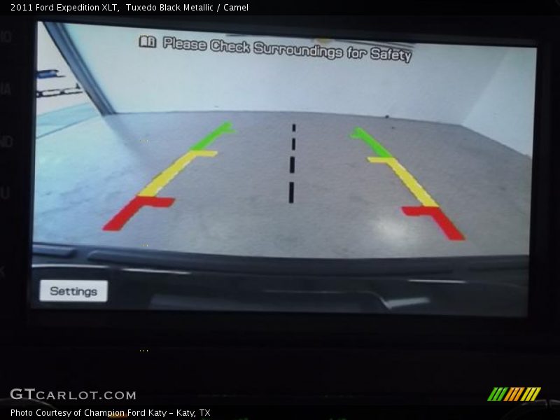 Tuxedo Black Metallic / Camel 2011 Ford Expedition XLT