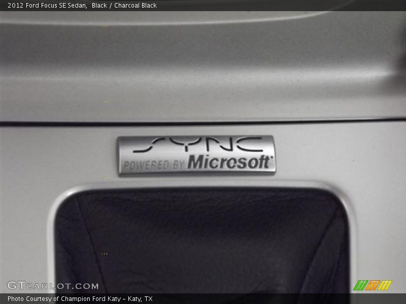 Black / Charcoal Black 2012 Ford Focus SE Sedan