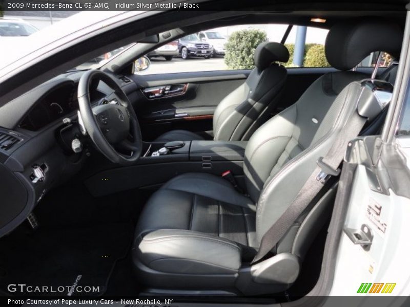 Iridium Silver Metallic / Black 2009 Mercedes-Benz CL 63 AMG