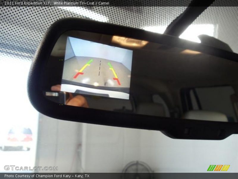 White Platinum Tri-Coat / Camel 2011 Ford Expedition XLT